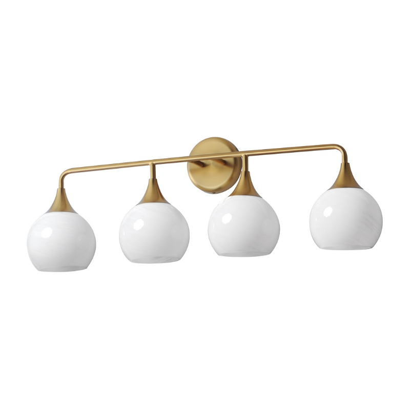 Maxim 21224 Neve 4-lt 31" Vanity - Natural Aged Brass