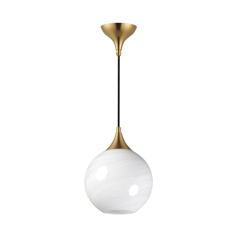 Maxim 21226 Neve 1-lt 9" Pendant - Natural Aged Brass