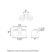 Maxim 21232 Scoop 2-lt 14" Bath Vanity