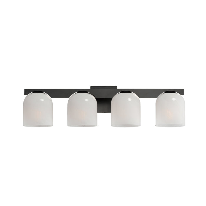 Maxim 21234 Scoop 4-lt 30" Bath Vanity-Black/Marble