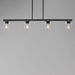 Maxim 21236 Scoop 4-lt 46" Pendant