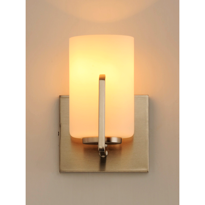 Maxim 21281 Dart 1-lt 8" Tall Wall Sconce - Satin Nickel