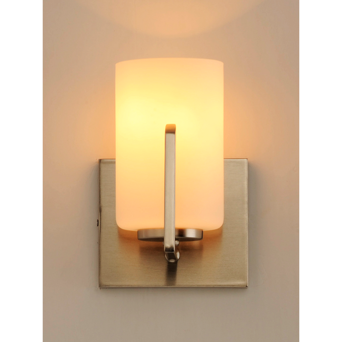 Maxim 21281 Dart 1-lt 8" Tall Wall Sconce - Satin Nickel
