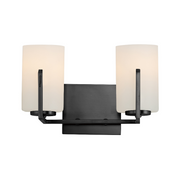 Maxim 21282 Dart 2-lt 13" Bath Vanity - Matte Black