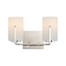 Maxim 21282 Dart 2-lt 13" Bath Vanity - Satin Nickel