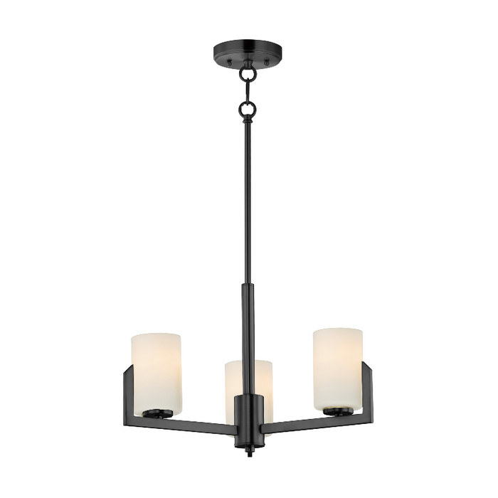 Maxim 21285 Dart 3-lt 22" Chandelier - Matte Black