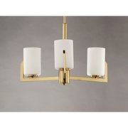 Maxim 21285 Dart 3-lt 22" Chandelier - Satin Brass