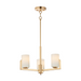 Maxim 21285 Dart 3-lt 22" Chandelier - Satin Brass