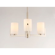 Maxim 21285 Dart 3-lt 22" Chandelier - Satin Nickel