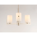 Maxim 21285 Dart 3-lt 22" Chandelier - Satin Nickel
