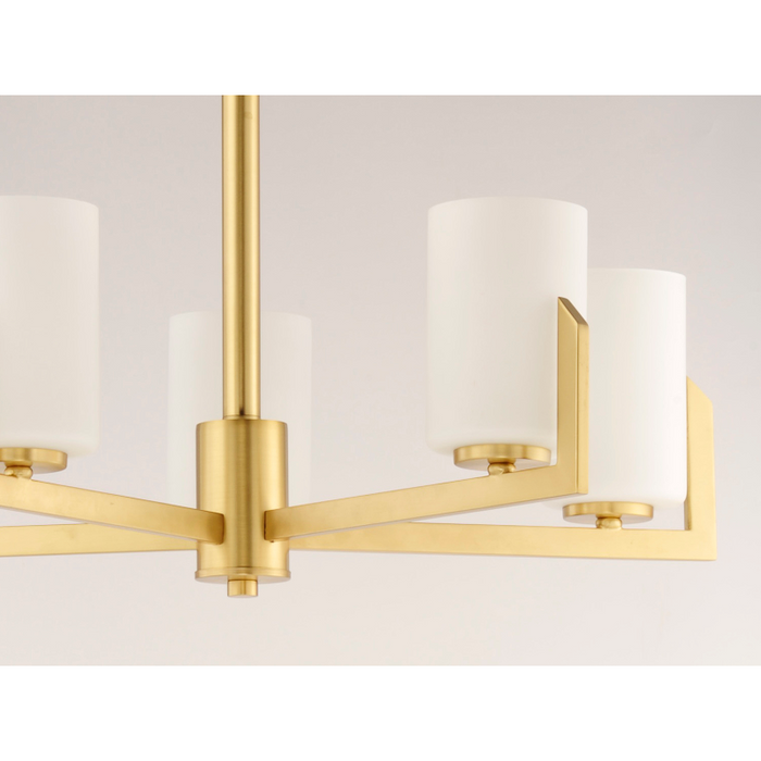 Maxim 21286 Dart 5-lt 26" Chandelier - Satin Brass