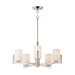 Maxim 21286 Dart 5-lt 26" Chandelier - Satin Nickel