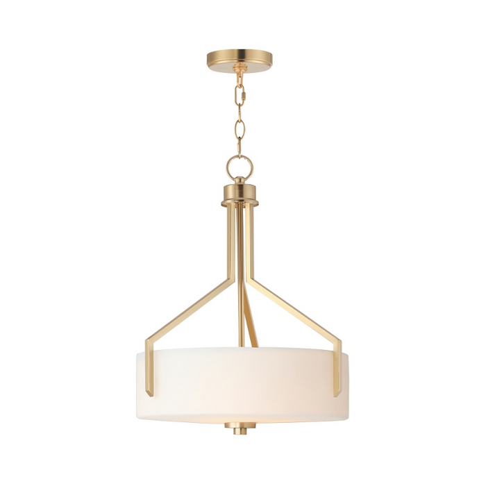 Maxim 21287 Dart 3-lt 17" Pendant-Satin Brass