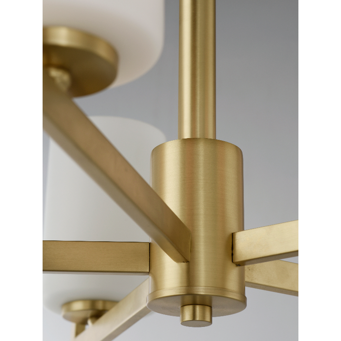 Maxim 21288 Dart 8-lt 44" Chandelier - Satin Brass