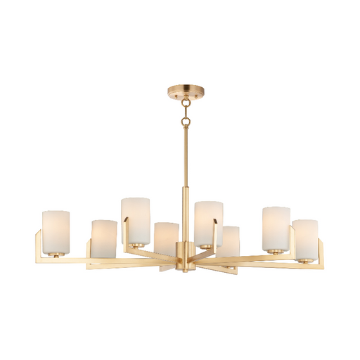 Maxim 21288 Dart 8-lt 44" Chandelier - Satin Brass