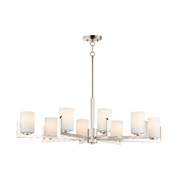 Maxim 21288 Dart 8-lt 44" Chandelier - Satin Nickel