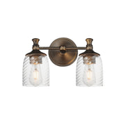 Maxim 21352 Swirl 2-lt 14" Wall Sconce-Antique Bronze