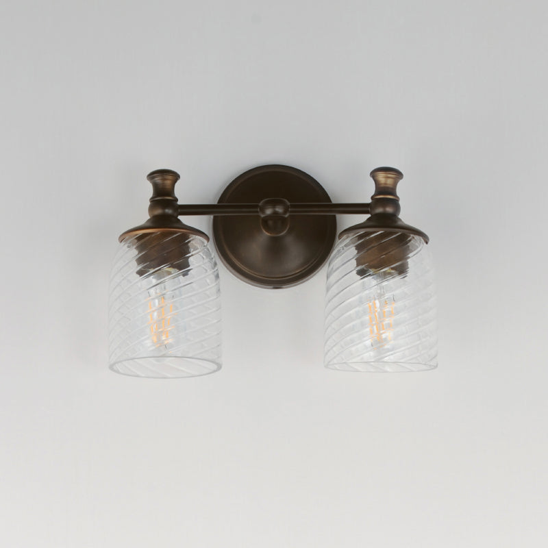 Maxim 21352 Swirl 2-lt 14" Wall Sconce