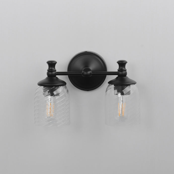 Maxim 21352 Swirl 2-lt 14" Wall Sconce