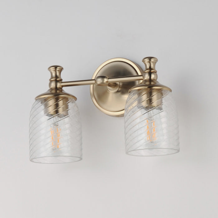 Maxim 21352 Swirl 2-lt 14" Wall Sconce