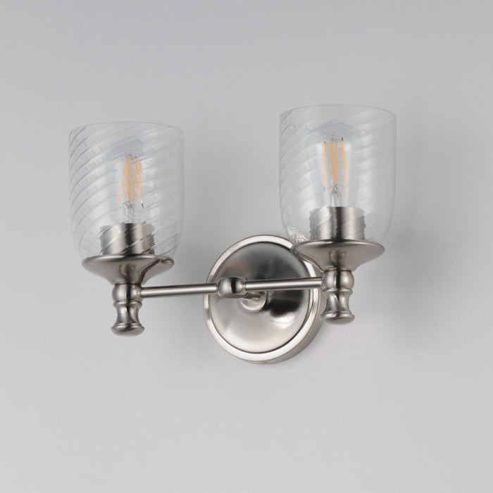 Maxim 21352 Swirl 2-lt 14" Wall Sconce