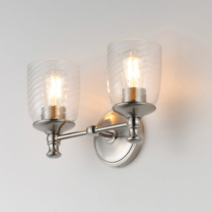 Maxim 21352 Swirl 2-lt 14" Wall Sconce