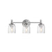 Maxim 21353 Swirl 3-lt 23" Bath Vanity-Satin Nickel