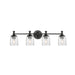 Maxim 21354 Swirl 4-lt 33" Bath Vanity-Black