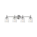 Maxim 21354 Swirl 4-lt 33" Bath Vanity-Satin Nickel