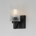 Maxim 21371 Rigata 1-lt 9" Tall Wall Sconce - Black
