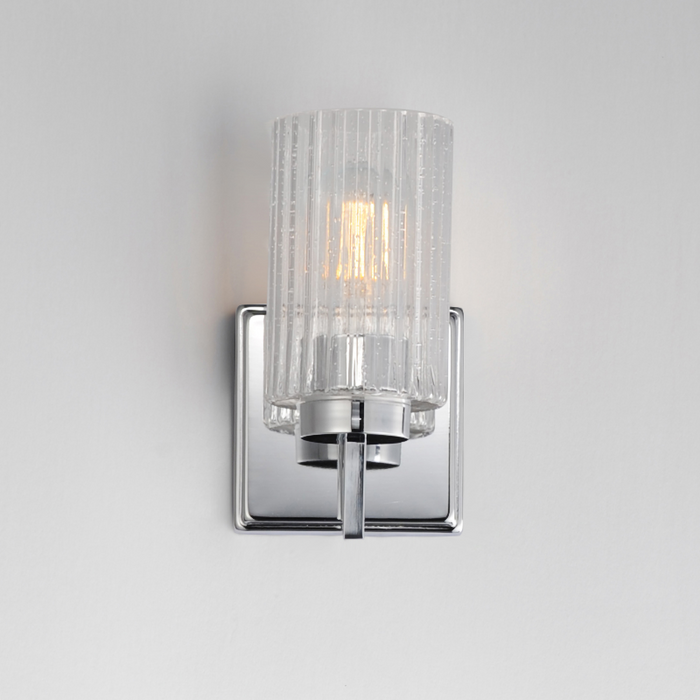 Maxim 21371 Rigata 1-lt 9" Tall Wall Sconce - Polished Nickel