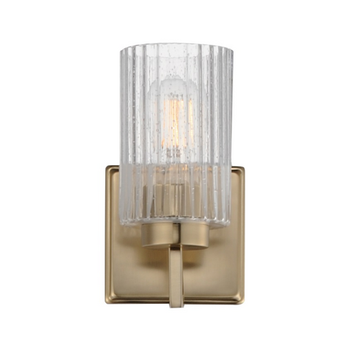 Maxim 21371 Rigata 1-lt 9" Tall Wall Sconce - Satin Champagne