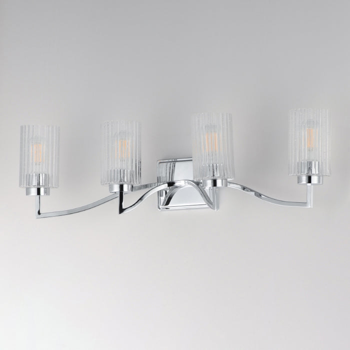 Maxim 21374 Rigata 4-lt 32" Bath Vanity-Polished Nickel