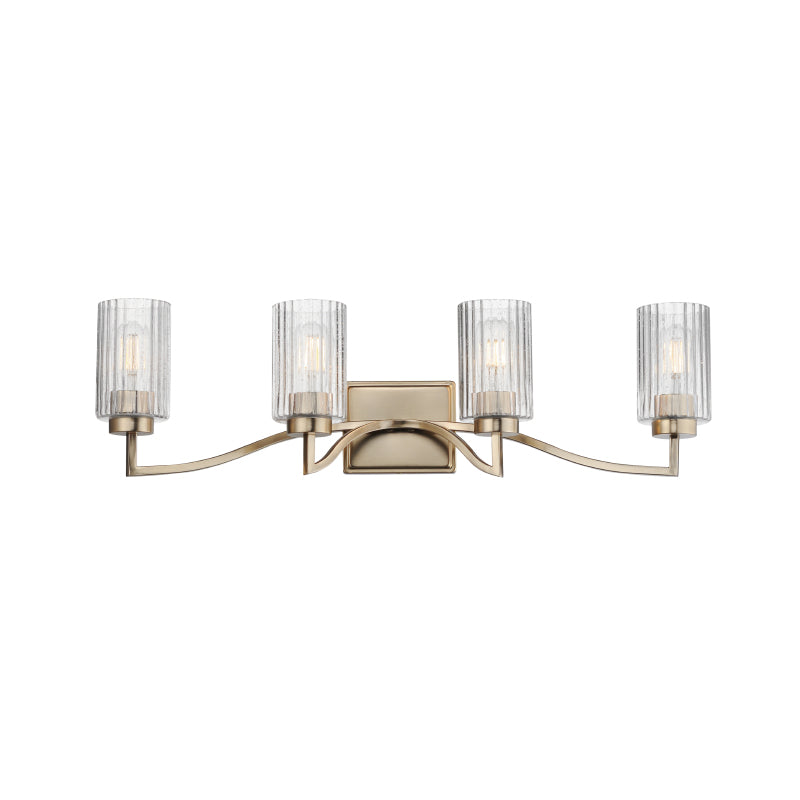 Maxim 21374 Rigata 4-lt 32" Bath Vanity-Satin Champagne