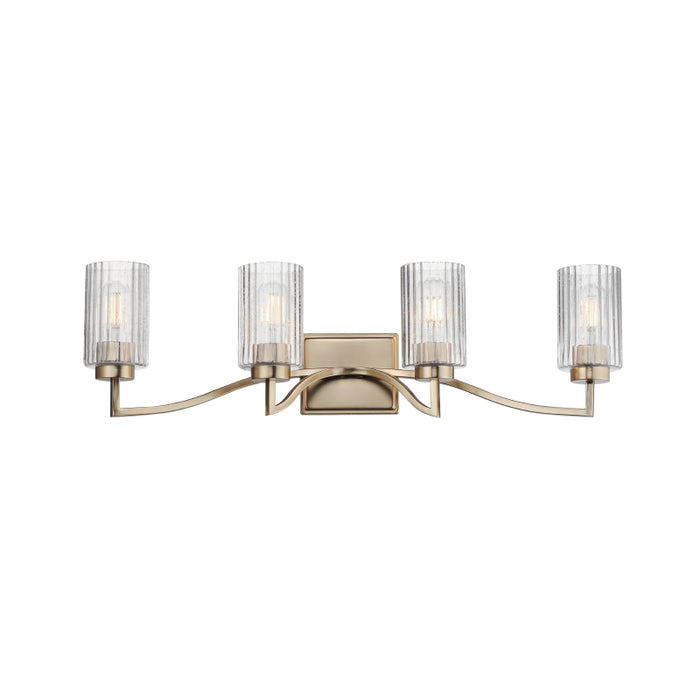 Maxim 21374 Rigata 4-lt 32" Bath Vanity-Satin Champagne