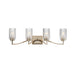 Maxim 21374 Rigata 4-lt 32" Bath Vanity-Satin Champagne