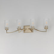 Maxim 21374 Rigata 4-lt 32" Bath Vanity-Satin Champagne