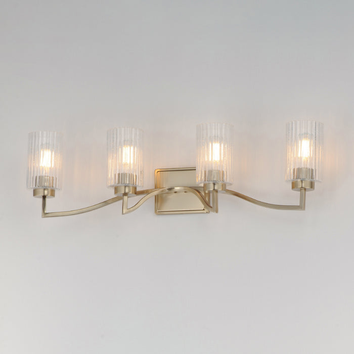 Maxim 21374 Rigata 4-lt 32" Bath Vanity-Satin Champagne