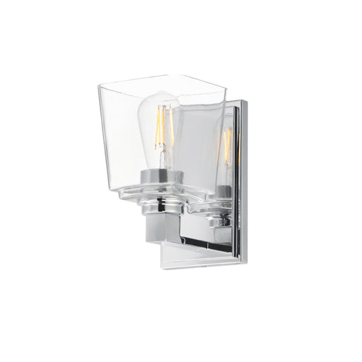 Maxim 21381 Cubos 1-lt 8" Tall Wall Sconce-Polished Chrome