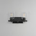 Maxim 21382 Cubos 2-lt 14" Wall Sconce - Black