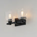 Maxim 21382 Cubos 2-lt 14" Wall Sconce - Black