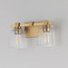 Maxim 21382 Cubos 2-lt 14" Wall Sconce - Natural Aged Brass