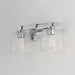 Maxim 21382 Cubos 2-lt 14" Wall Sconce - Polished Chrome