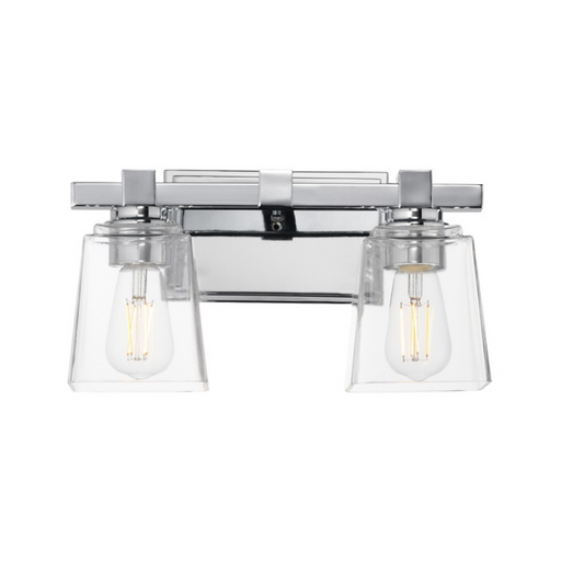 Maxim 21382 Cubos 2-lt 14" Wall Sconce - Polished Chrome