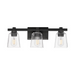 Maxim 21383 Cubos 3-lt 22" Bath Vanity - Black