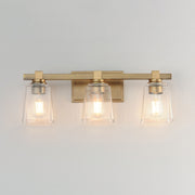 Maxim 21383 Cubos 3-lt 22" Bath Vanity - Natural Aged Brass