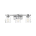 Maxim 21383 Cubos 3-lt 22" Bath Vanity-Polished Chrome