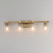 Maxim 21384 Cubos 4-lt 31" Bath Vanity - Natural Aged Brass