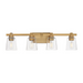 Maxim 21384 Cubos 4-lt 31" Bath Vanity - Natural Aged Brass