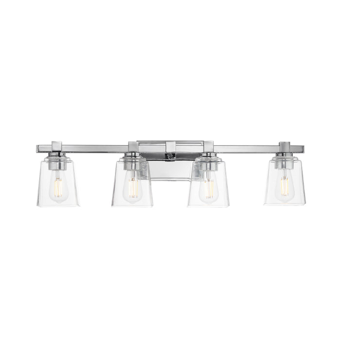 Maxim 21384 Cubos 4-lt 31" Bath Vanity-Polished Chrome